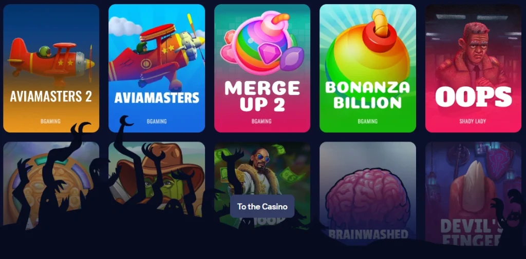 Night Luck Casino affiliate landing preview
